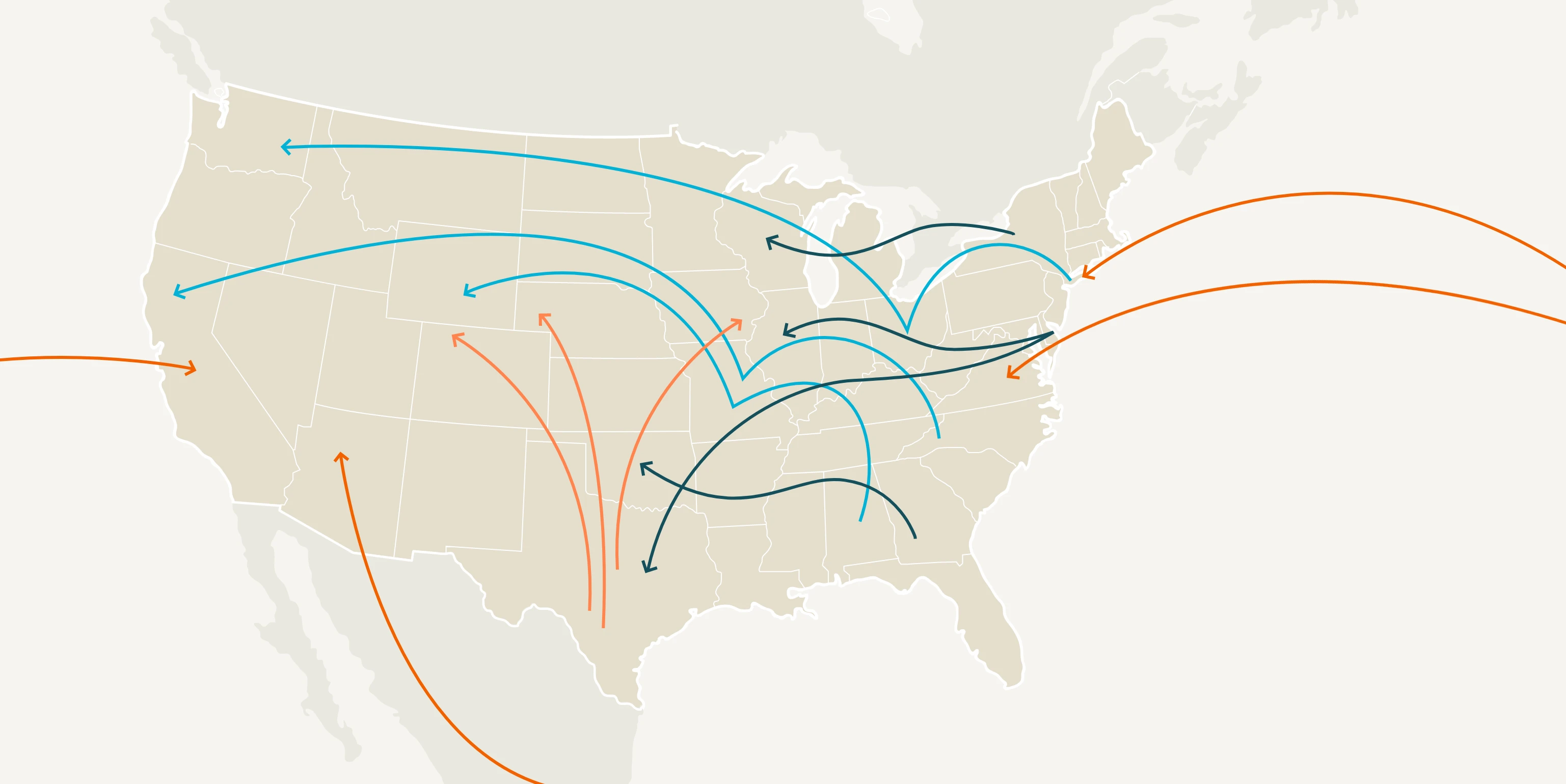 The Age of Mass Migration map